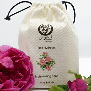 ROSE HYDROSOL MOISTURISING SOAP - ALL NATURAL - 100G