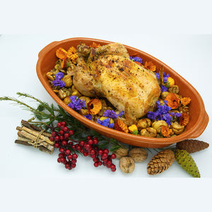 FREE RANGE CHICKEN WITH FRIKEH & CHESTNUTS - 1KG