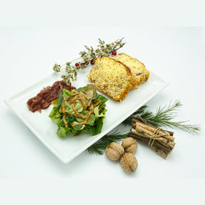SAVOURY DEER & EMMENTAL CHEESE CAKE - 8PERS